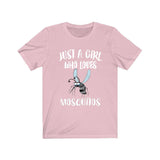 Just A Girl Who Loves Mosquitos Shirt, Mosquito Lover Gift, Insect Animal Lover Adult Toddler Infant Kids Gift T-Shirt Image 2