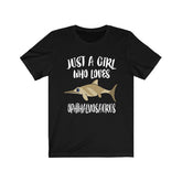 Just A Girl Who Loves Ophthalmosaurus Dinosaur Animal Lover Adult Toddler Infant Kids Gift T-Shirt Image 1