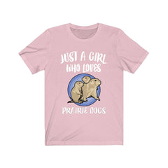Just A Girl Who Loves Prairie Dogs Shirt - prairie dog print design