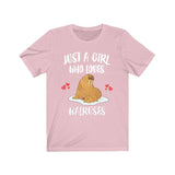 Just A Girl Who Loves Walruses Shirt, Walrus Lover Gift, Walrus Shirt, Animal Lover Adult Toddler Infant Kids Gift T-Shirt Image 3