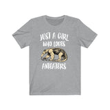 Just A Girl Who Loves Anteaters Shirt, Anteater Lover Gift, Anteater Shirt, Anteater Gift, Animal Lover Adult Toddler Kids Gift T-Shirt Image 1