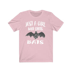 Just A Girl Who Loves Bats Shirt - bat print design