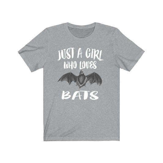 Just A Girl Who Loves Bats Shirt - bat print design