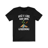 Just A Girl Who Loves Gardening Shirt, Garden Shirt, Gardening Lover Gift, Animal Lover Adult Toddler Infant Kids Gift T-Shirt Image 4
