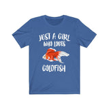 Just A Girl Who Loves Goldfish Shirt, Goldfish Shirt, Goldfish Lover Gift, Animal Lover Adult Toddler Infant Kids Gift T-Shirt Image 4