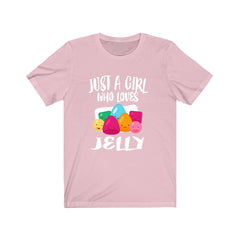 Just a girl who loves jelly sweet spread breakfast foodie tee