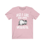 Just A Girl Who Loves Muskrats Shirt, Muskrat Lover Shirt, Muskrat Lover Gift, Animal Lover Shirt, Adult Toddler Infant Kids Gift T-Shirt Image 4