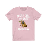 Just A Girl Who Loves Orangutan Shirt, Orangutan Lover Shirt, Orangutan Gift, Animal Lover Shirt, Adult Toddler Infant Kids Gift T-Shirt Image 3