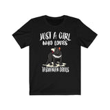 Just A Girl Who Loves Tasmanian Devils Shirt, Tasmanian Devil Shirt, Animal Lover Shirt, Adult Toddler Infant Kids Gift T-Shirt Image 2