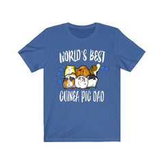 World's Best Guinea Pig Dad Shirt - guinea pig print design