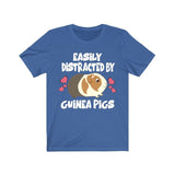 Easily Distracted By Guinea Pigs Shirt, Guinea Pig Owner Shirt, Guinea Pig Lover Gift, Guinea Pig Tee, Guinea Pig Gift, Animal T-Shirt Image 4