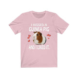 I Kissed A Guinea Pig Funny Shirt, Guinea Pig Owner Shirt, Guinea Pig Lover Gift, Guinea Pig Tee, Guinea Pig Gift, Animal T-Shirt Image 4