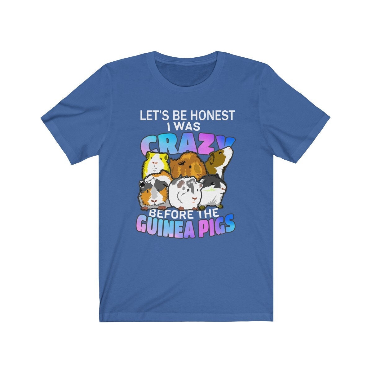 I Was Crazy Before The Guinea Pigs Shirt - guinea pig print design