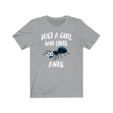 Just A Girl Who Loves Ants Shirt, Ant Lover Shirt, Ant Lover Gift, Ant Shirt, Animal Adult Toddler Kids T-Shirt Image 1