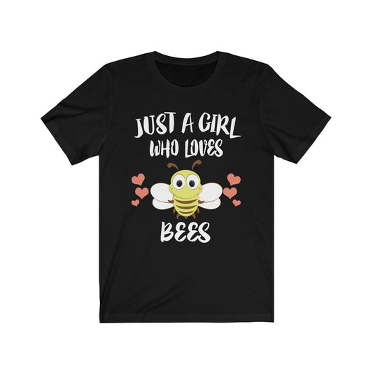 Just A Girl Who Loves Bees Shirt - bee print design