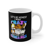 I Was Crazy Before The Guinea Pigs Mug, Guinea Pig Owner Mug, Guinea Pig Lover Gift, Guinea Pig Mug, Animal Mugs Image 1