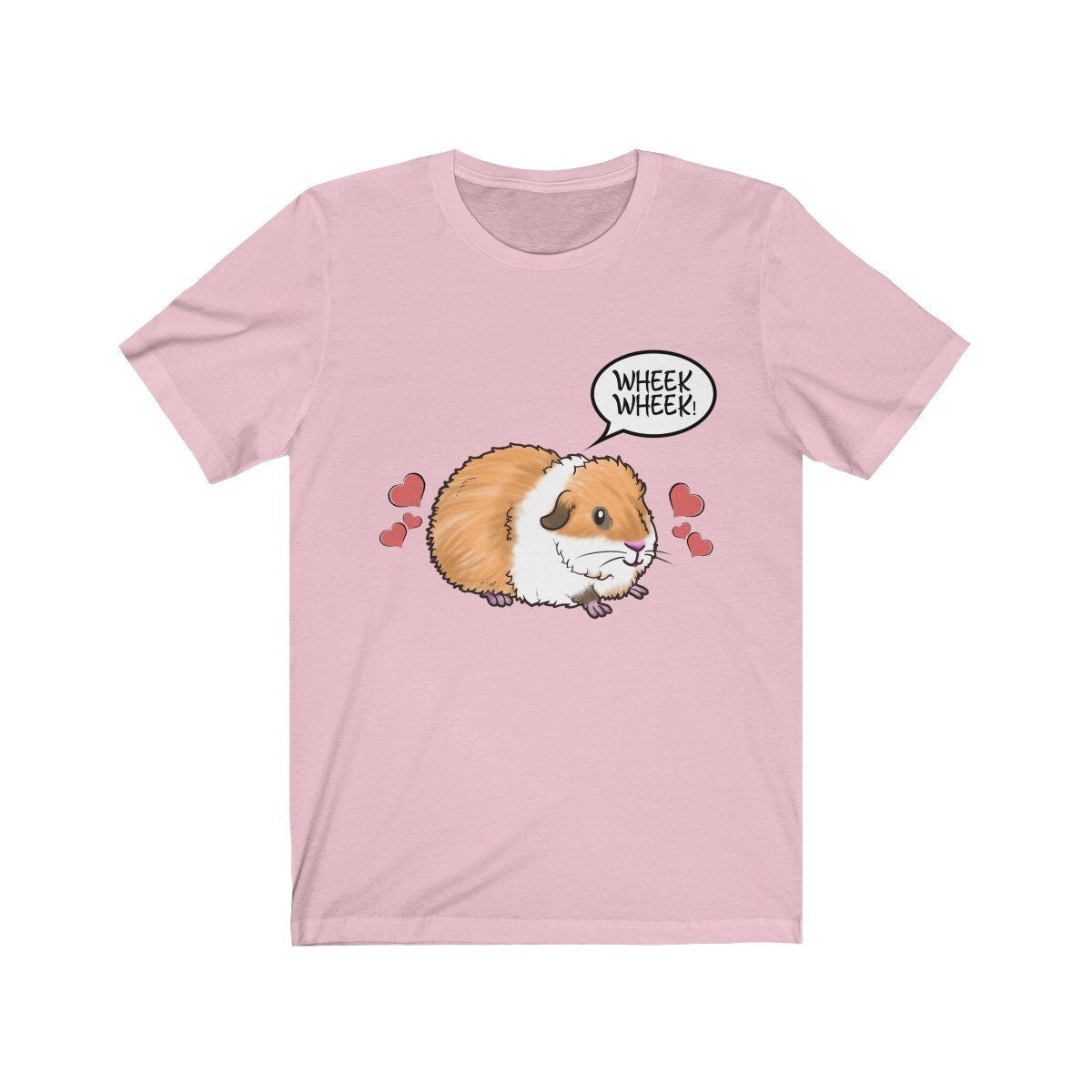 Wheek Wheek Cute Guinea Pig Owner Shirt - guinea pig print design