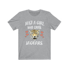 Just A Girl Who Loves Jaguars Shirt - jaguar print design