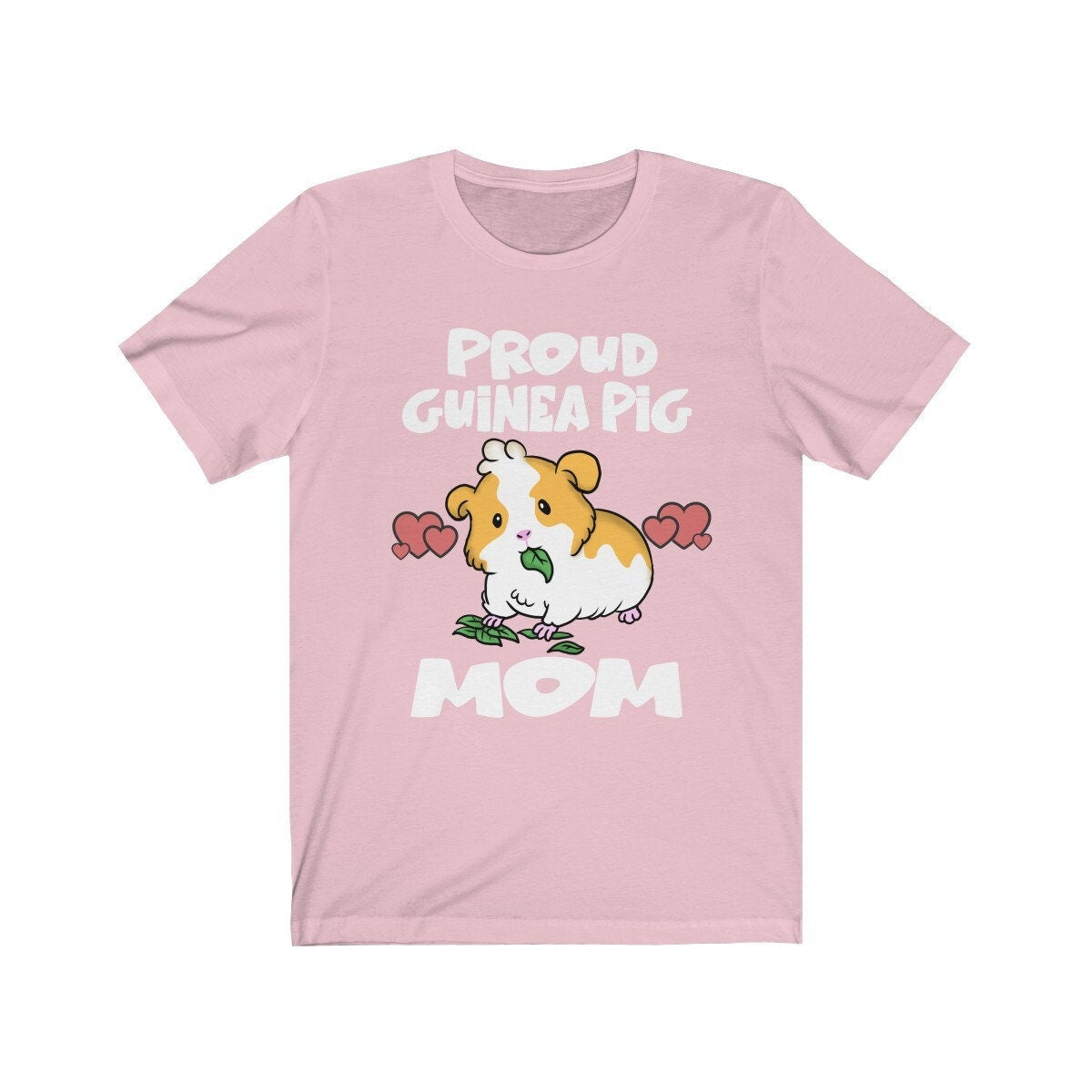 Proud Guinea Pig Mom Owner Shirt - guinea pig print design