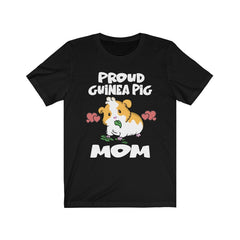 Proud Guinea Pig Mom Owner Shirt - guinea pig print design