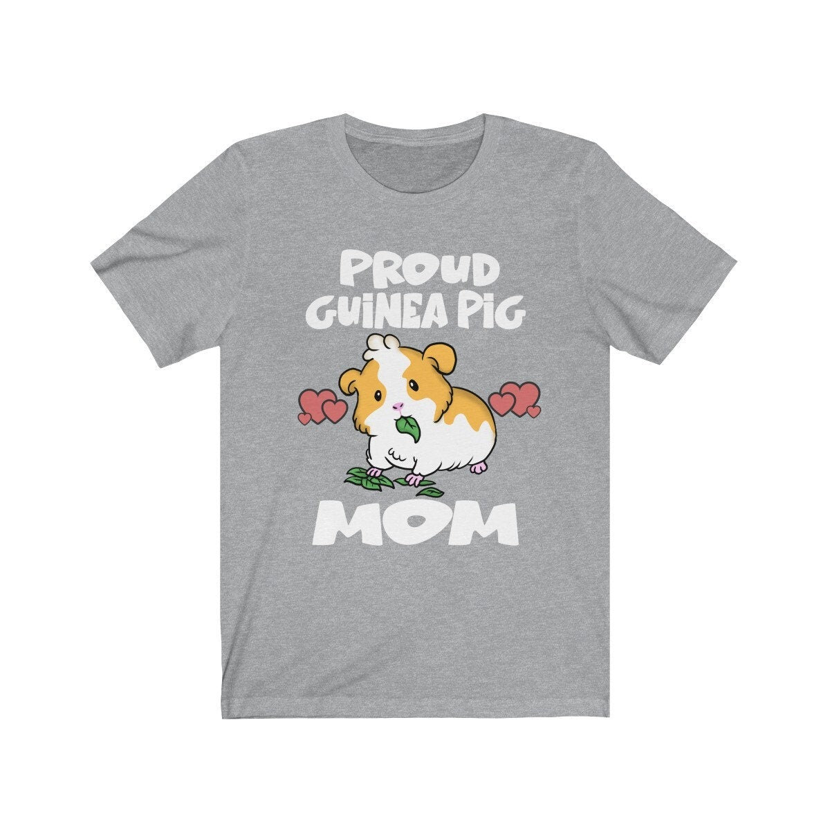 Proud Guinea Pig Mom Owner Shirt - guinea pig print design