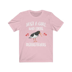 Just A Girl Who Loves Oystercatchers Birds Shirt - oystercatcher print design