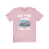 Just A Girl Who Loves Pterodactyls Dinosaur Shirt, Pterodactyl Lover Shirt, Pterodactyl Lover Gift, Pterodactyl Shirt, Animal Adult Kids Image 1