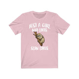 Just A Girl Who Loves Slow Loris Shirt, Slow Loris Lover Shirt, Slow Loris Lover Gift, Slow Loris Shirt, Slow Loris Shirt, Animal Adult Kids Image 3