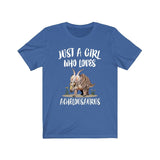 Just A Girl Who Loves Achelousaurus Dinosaur Shirt, Achelousaurus Dinosaur, Dinosaur Lover Shirt Animal Adult Toddler Kids Gift T-Shirt Image 4