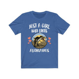 Just A Girl Who Loves Alioramus Dinosaur, Alioramus Dinosaur, Alioramus Lover Gift, Animal Adult Toddler Infant Kids Gift T-Shirt Image 4