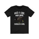 Just A Girl Who Loves American Coots Shirt, Bird Lover Shirt, Birding Shirt, Animal Adult Toddler Infant Kids Gift T-Shirt Image 4