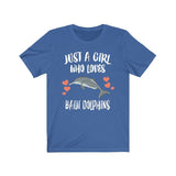Just A Girl Who Loves Baiji Dolphins Shirt, Dolphin Lover Shirt, Baiji Dolphin shirt, Animals Adult Toddler Infant Kids Gift T-Shirt Image 3
