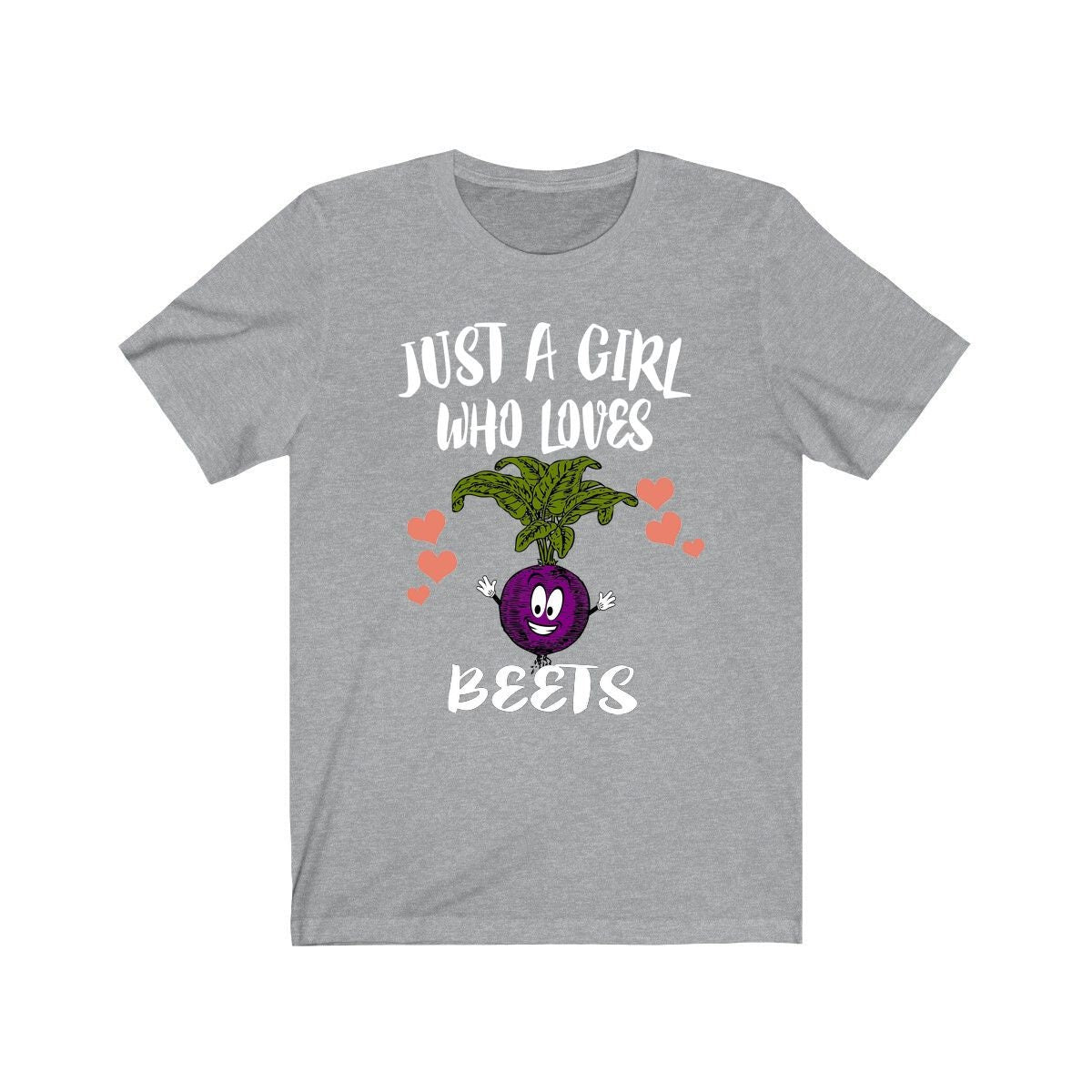 Just A Girl Who Loves Beets Vegetable Shirt - beet print design