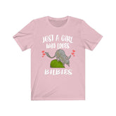 Just A Girl Who Loves Bilbies Animals Shirt, Bilby Gift, Adult Toddler Infant Kids Gift T-Shirt Image 1