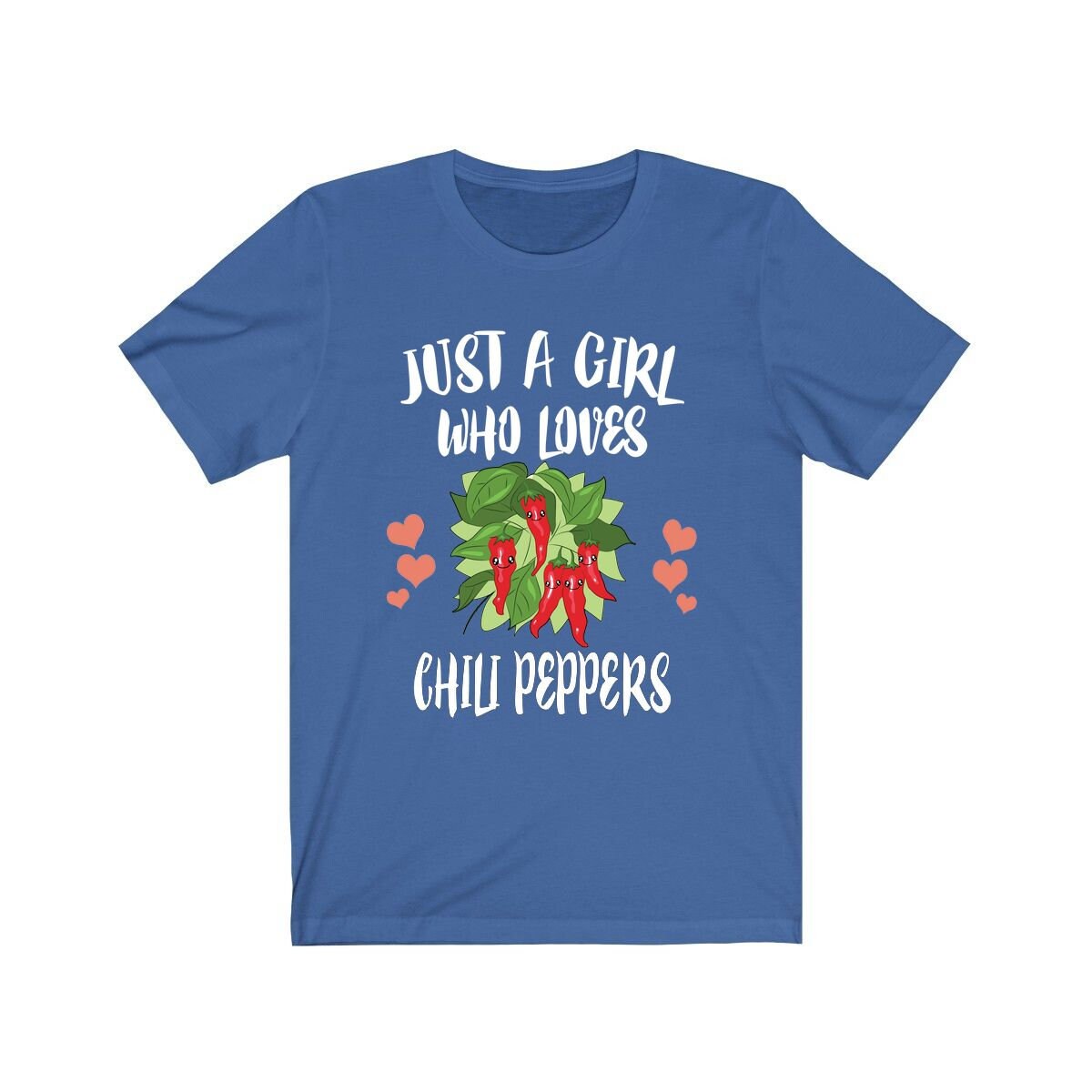 Just A Girl Who Loves Chili Peppers Shirt - chili pepper print design