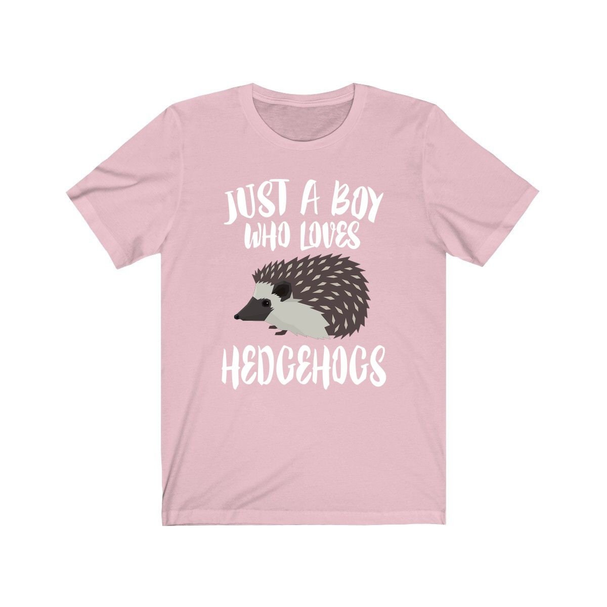 Just A Boy Who Loves Hedgehogs Shirt - hedgehog print design