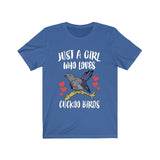 Just A Girl Who Loves Cuckoo Birds Shirt, Cuckoo Bird Lover, Bird Lover Gift, Birding Shirt, Animal Toddler Infant Kids Gift T-Shirt Image 3