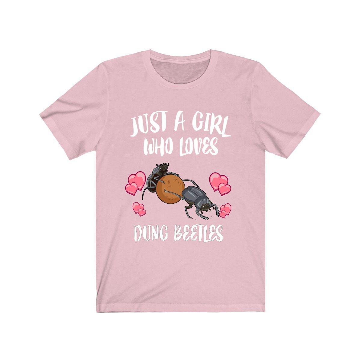 Just A Girl Who Loves Dung Beetles Insect Shirt - dung beetle print design