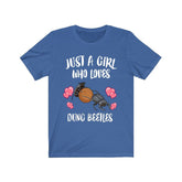 Just A Girl Who Loves Dung Beetles Shirt, Insect Lover Shirt, Dung Beetle Shirt, Adult Toddler Infant Kids Gift T-Shirt Image 1