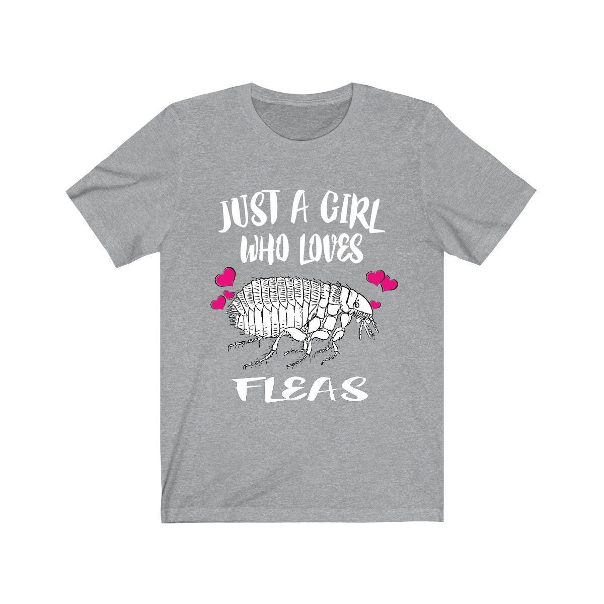 Just A Girl Who Loves Fleas Shirt - flea print design