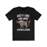 Just A Girl Who Loves Hamadryas Baboons Shirt, Baboon Lover Shirt, Baboon Gift, Animal Lover Adult Toddler Infant Kids Gift T-Shirt Image 1