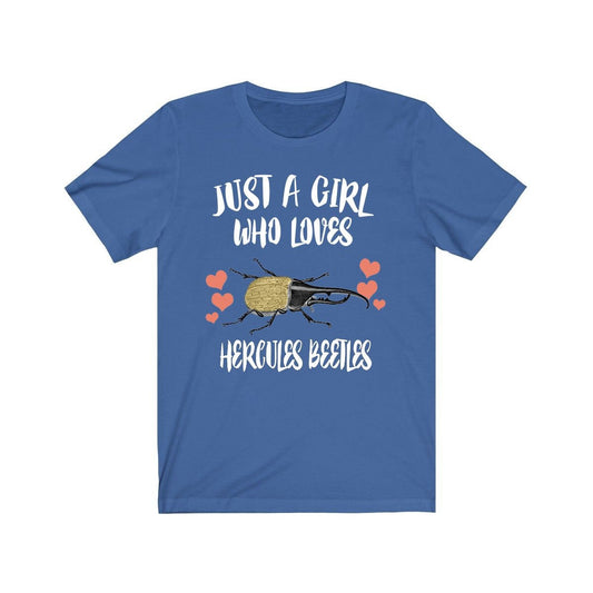 Hercules Beetle T-Shirt for Girls - hercules beetle print design