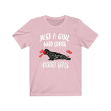 Just A Girl Who Loves Hooded Seals Animal Lover Adult Toddler Infant Kids Gift T-Shirt Image 3