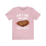 Just A Girl Who Loves Horned Lizards Animal Lover Adult Toddler Infant Kids Gift T-Shirt Image 2