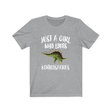 Just A Girl Who Loves Kentrosaurus Dinosaur Shirt, Kentrosaurus Gift, Dinosaur Lover, Animal Lover Adult Toddler Infant Kids Gift T-Shirt Image 2