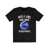 Just A Girl Who Loves Pliosaurus Dinosaur Shirt, Pliosaurus Shirt, Dinosaur Lover Shirt, Animal Lover Adult Toddler Infant Kids Gift T-Shirt Image 3