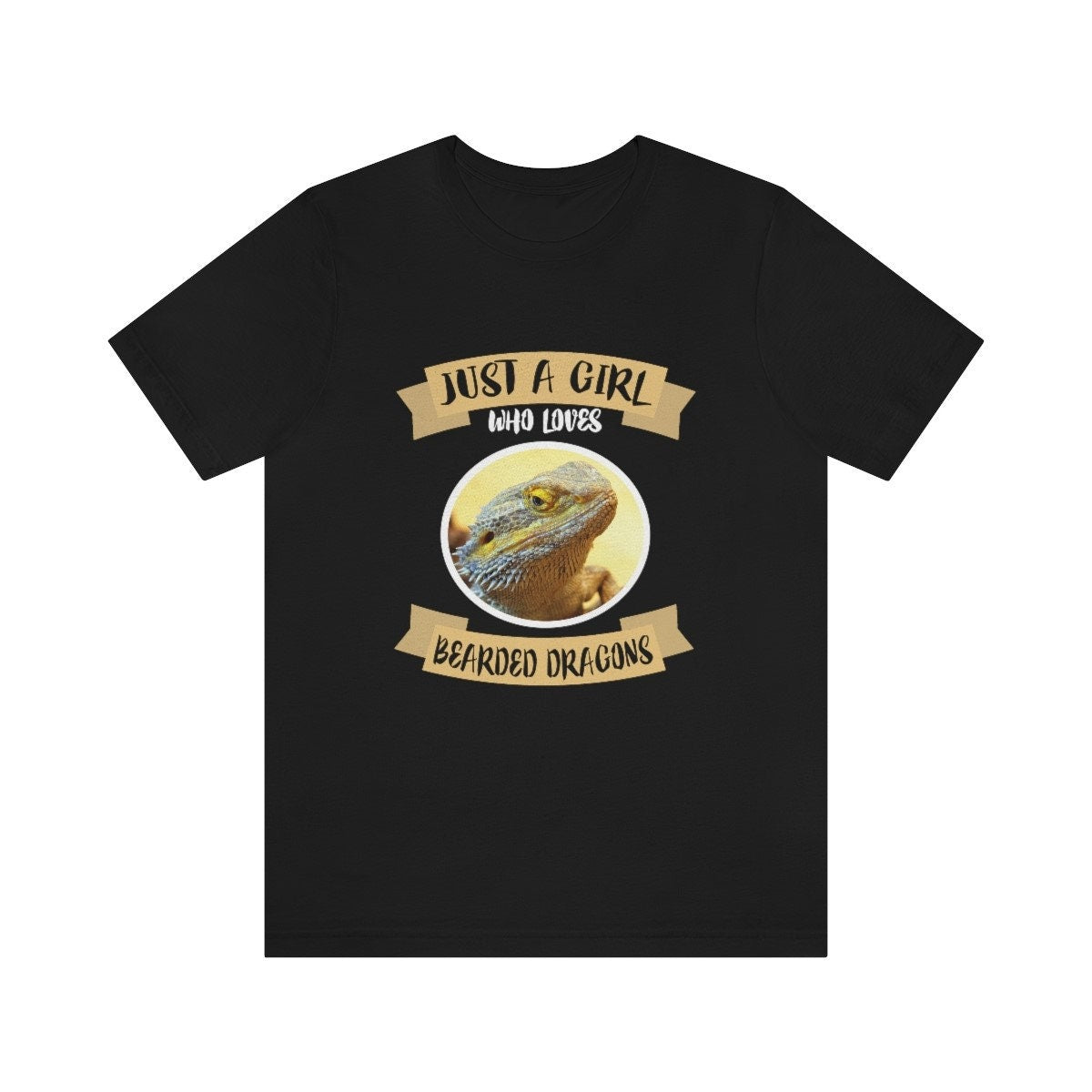 Just A Girl Who Loves Bearded Dragons Shirt, Bearded Dragon Shirt, Bearded Dragon Lover Gift, Bearded Dragon Lover Shirt, Animal Adult Kids Image 1