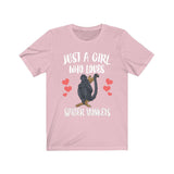 Just A Girl Who Loves Spyder Monkeys Shirt, Monkey Shirt, Animal Lover Adult Toddler Infant Kids Gift T-Shirt Image 2