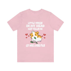 Little Voices Get More Guinea Pigs Shirt - guinea pig print design