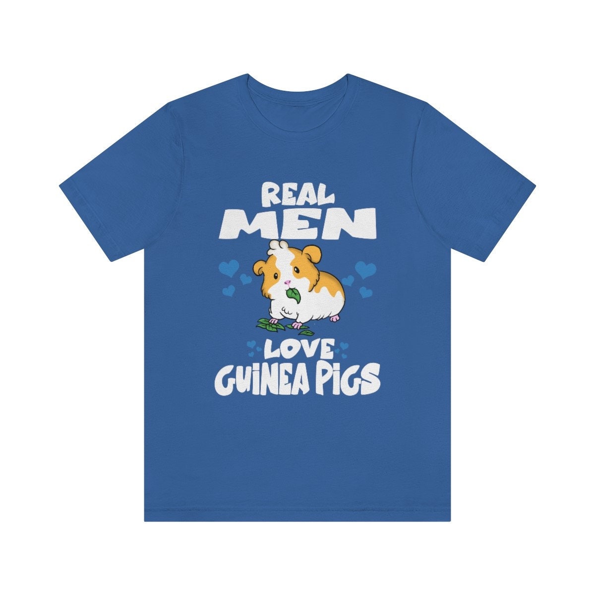 Real Men Love Guinea Pigs Shirt - guinea pig print design